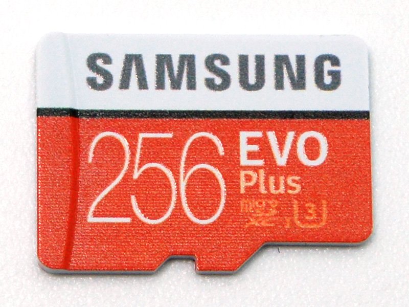 【真假辨别】标记为256GB的只有32GB乌龟速度为10MB/s SAMSUNG EVO Plus SD卡图片