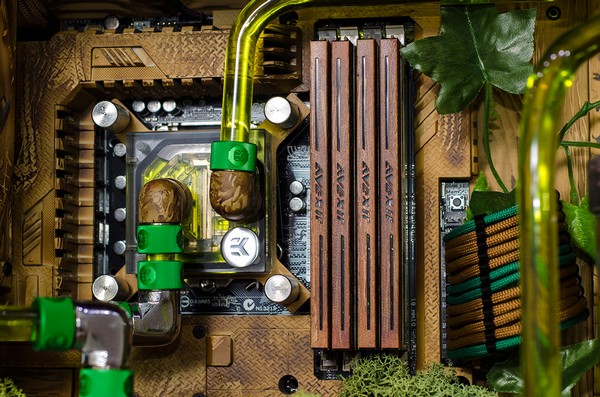 酷冷至尊Cooler Master Case5 MOD：原始森林主题改造图片