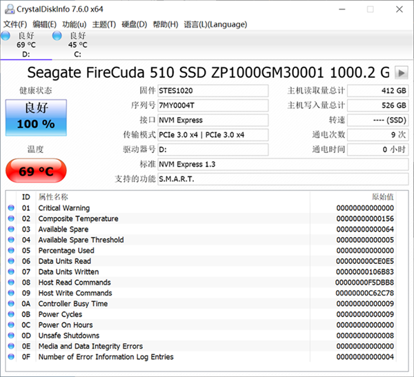 希捷酷玩FireCuda 510固态硬盘评测图片
