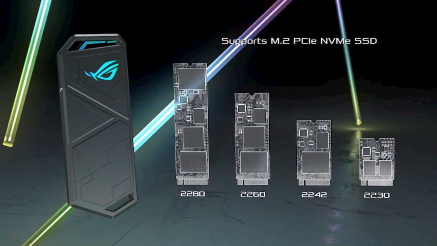 华硕ASUS ROG Strix Arion SSD外接盒：Type-C接口、10 Gbps传输图片