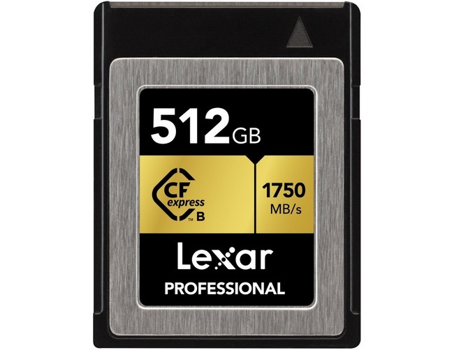 Lexar雷克沙金卡：CFexpress Type-B相机高速存储卡 堪比M.2 SSD图片