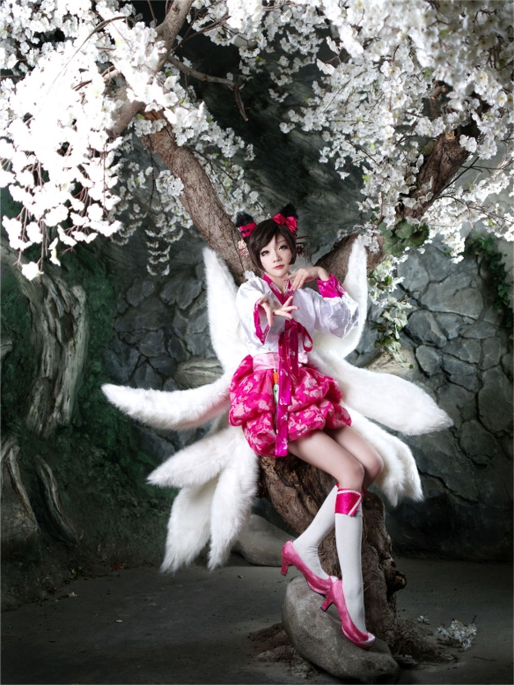 韩国知名cosplay模特@aza_miyuko美图 姿势灵活多变 小Dva太可爱了！图片
