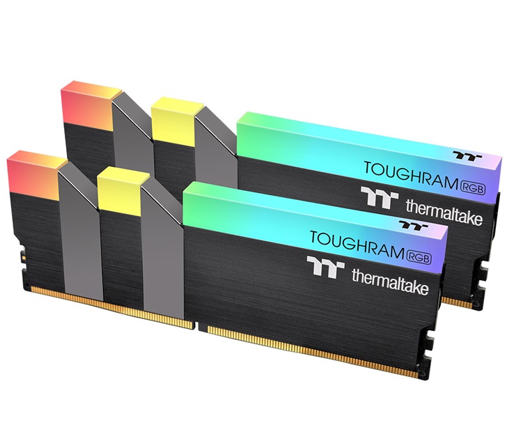 Tt推出新款RGB内存条：最高4400MHz，10层PCB图片