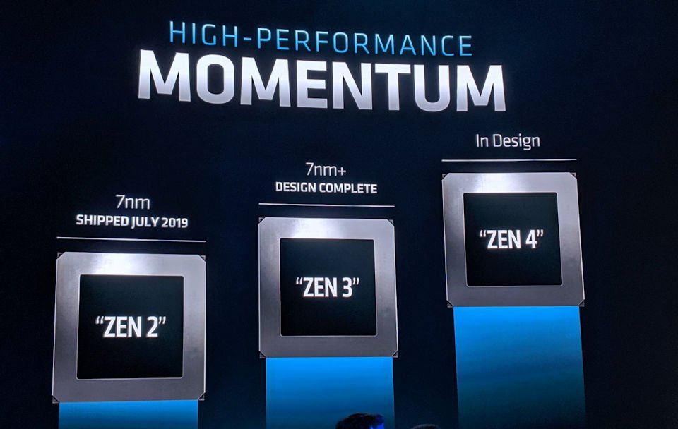 【Zen 3构架开发完成】AMD Zen 3最快2020年问世、Zen 4准备中图片